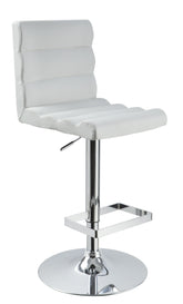 T1066 Eco Leather White Contemporary Bar Stool Model VGCBT1066N-WHT